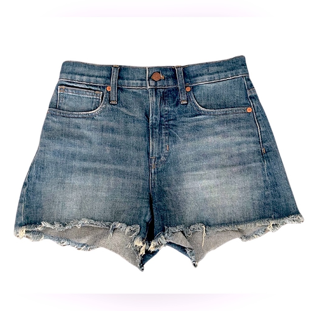 Madewell The Perfect Jean Short | Medium Blue Wash | Size 26
